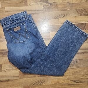 Wrangler Retro Slim Boot Jeans 42×34 Vintage-Inspired Western Denim Slim Bootcut